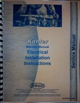 Kohler Electric Plants Installation Instructions Manual. Fixed Price $26.99.