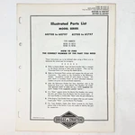 Vintage 1973 Briggs & Stratton 60700-60797 61700-61797 Illustrated Parts List. Fixed Price $9.99.