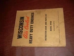 Wisconsin Engine Service Parts List Manual VP4D Gas. Fixed Price $39.00.