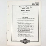 Vintage 1973 Briggs & Stratton 84902 85902 Illustrated Parts List. Fixed Price $9.99.
