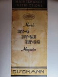 Eisemann RT-4 RT-2H RT-2Q Magneto Service & Parts ( Manual S) 1936 Caterpillar. Fixed Price $87.99.