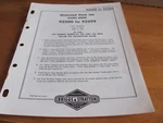 Briggs & Stratton MS-5422-60 Models 92500-92599 Illustrated Parts List. Fixed Price $9.99.