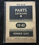 1943 International Harvester PD-40 Power Unit Stationary Engine Parts Manual. Fixed Price $30.76.