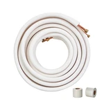 Uimoso 1/4" X 1/2" 50FT Mini Split Ductless Line Set Insulated Copper Tubing Ac. Fixed Price $201.49.