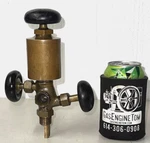 1/3 Pint Consolidated Brass Cylinder Oiler Oilfield Engine Antique Hit Miss 1/2". Fixed Price $149.99.