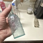 Thomas Edison Special Battery Oil Clear Embossed Glass Medicine Bottle. Fixed Price $15.00.