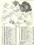 Vintage 1960'S Clinton A400 Engine Parts & Price List. Fixed Price $16.99.