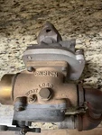 Ensign Tractor Carburetor Double Type John Deere? Brass And Cast Iron. Fixed Price $75.00.