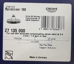 Grohe 27135000 Rainshower Multi-function Head Starlight Chrome *read*. Fixed Price $79.99.