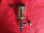 Large 9 1/2 Powell Pennant Brass Pumper Swing Top Oiler Antique Steam Engine. Fixed Price $199.95.