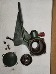 Cushman Bracket For 4HP Binder Engine Hit Miss Stationary Magneto. Fixed Price $125.00.