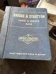 Briggs & Stratton Parts Service Data Book MS-3222 1980 Manual. Fixed Price $9.99.