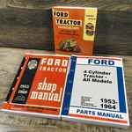 Lot Ford 600 800 Series Tractor Owner Operator Parts Service Repair Shop Manuals. Fixed Price $56.57.
