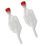 2PCS Transparent One-way Wine Air Lock Beer Brewing Fermentation Exhaust Valve. Fixed Price $8.79.