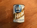 Vintage 1966 Saab Hi-m Motor Oil Can 18OZ Full/sealed Usa Rare. Fixed Price $25.95.
