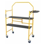 Metaltech 4 Ft Scaffolding Tform Adjustable Foldable And Rolling. Fixed Price $265.61.