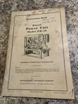 Original International Harvester Diesel Power Unit Model PD-40 Instruction Book. Fixed Price $24.99.