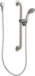 Moen 52224GBM15CBN Commercial Slide Bar Grab Hand Shower System Brush Nickel. Fixed Price $159.79.