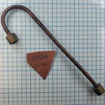 Briggs & Stratton Fuel Copper Line Pipe Pn# 291288 Fits Model. Fixed Price $18.00.