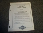 Briggs & Stratton Model Series 82500-82597 Engine Illustrated Parts List Xz. Fixed Price $70.56.