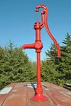 Vintage Dempster Windmill Co Desmoines Ia Cast Iron Antique Hand Water Well Pump. Fixed Price $280.00.