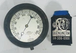 American Steam Gauge Bourdon Pressure 200 Psi 5" Face Antique Old 1903. Fixed Price $189.99.