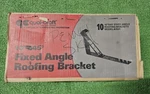Qual Craft 2501 Steel Red 45 10" Fixed-angle Roofing Bracket Box 10, Fs. Fixed Price $120.00.
