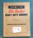 Model Th Tnd Wisconsin Air Cooled Heavy Duty Engines Instruction And Parts Book. Fixed Price $8.99.