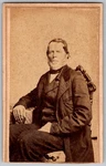 Cdv Circa 1860S 2C Civil War Tax Stamp Old Bearded Man In Suit Lockport New York. Fixed Price $19.99.