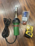 Leister Triac Roofing Welder W/40MM Nozzle Seam Roller Tape Measure. Fixed Price $319.99.
