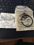 Vintage Briggs New 2INCH Bore # 21283 Compression Piston Ring Clinton Gas Engine. Fixed Price $10.37.