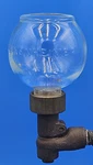 Lunkenheimer Ball-shaped Oiler For Hit & Miss Engines Lineshaft, Etc W Mount. Fixed Price $49.99.