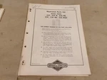Briggs & Stratton Illustrated Parts List 23C-B 23C-FB 23C-R6D. Fixed Price $13.99.