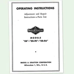 Briggs And Stratton 8B-FB Engine Operators Repair Manual Service Owners Bs &. Fixed Price $11.97.