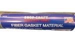 Shop Craft Fiber Gasket Material 9" X 36" 1/32" #37775 New. Fixed Price $5.99.