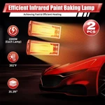 2X 2000W Infrared Paint Curing Baking Lamp Booth Heater Lighting. Fixed Price $45.78.