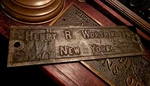 Antique Steam Pump Engine Henry Worthington Makers Plaque C1900 New York. Fixed Price $249.00.