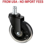Vevor Office Chair Wheels, Set 5, 3 Inch Caster Replacement For Hardwo. Fixed Price $28.48.