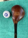 Vintage Wood Head Golf Club. Fixed Price $40.00.