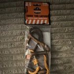 Ergodyne 3110F(X) Tool Lanyard Dual Carabiner Shock-absorbing Orange/black 48IN. Fixed Price $10.00.