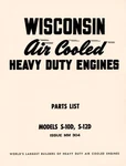 Wisconsin S-10D S-12D Air Cooled Engine Parts Manual. Fixed Price $9.04.