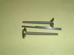 (2) Model Engine Valves 1/8" Stem .600 Head Diameter New!!. Fixed Price $40.00.