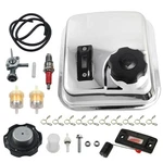 Upgrade Chrome Gas Fuel Tank With Level Gauge Fit For Predator 212CC Hem.... Fixed Price $95.98.