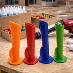 Precision Caulk Nozzle Tips 4PC Variety Set-color Coded-multiple Sizes. Fixed Price $16.99.