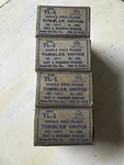 Hart & Hegeman TL-1 Single Pole Flush Tumbler Switch Vintage Nos. Fixed Price $15.00.