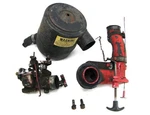 Wisconsin Engine Zenith Carburetor L63 Vtg Intake Manifold Throttle Air Cleaner. Fixed Price $99.99.