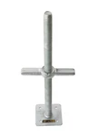 Metaltech 24-IN Galvanized Leveling Jack With Plate (solid). Fixed Price $27.92.