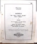Briggs & Stratton Engine Model 8B-FBC 8B-P 8B-R6 Parts List. Fixed Price $13.35.