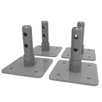 Metaltech Scaffolding Leveling High Quality Steel Base Plate Locking Arms 4-PACK. Fixed Price $62.68.