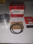 Briggs Stratton Engine Piston Kit, Rings, 2 Clips, Part # 555001 - Nos Oem. Fixed Price $39.00.